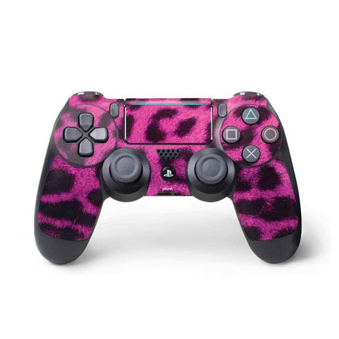 Pink Leopard Spots PlayStation PS4 Skins